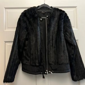 Zara Small Faux Fur Jacket